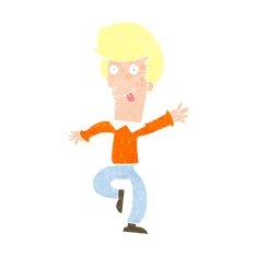 Cartoon Man Dancing N16
