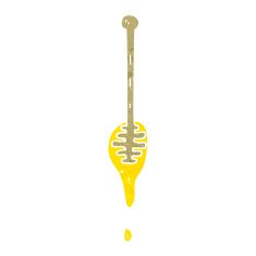 cartoon honey dipper N11