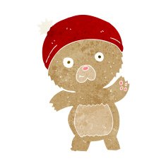 Cute Cartoon Teddy Bear N35