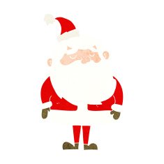 Cartoon Santa Claus N422