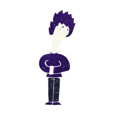cartoon curious vampire N12