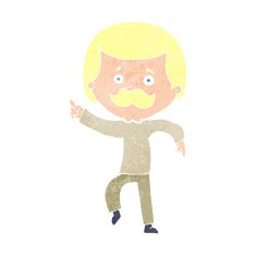 cartoon dancing dad N12