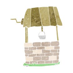 Cartoon Wishing Well N26