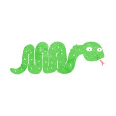 funny cartoon snake N87