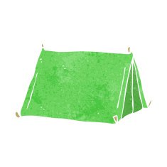 cartoon traditional tent N26