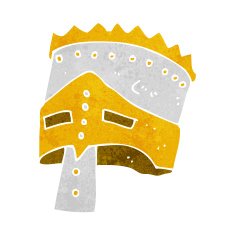 cartoon king's armor N13