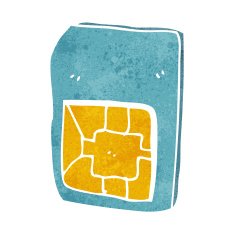 cartoon sim card N13