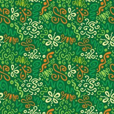 abstract floral pattern N8