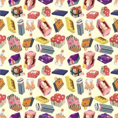 seamless gift pattern N3