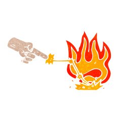 magic spell hand cartoon N2