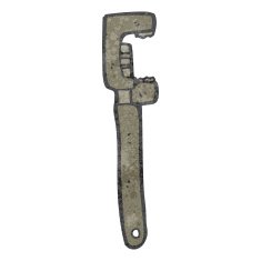 retro cartoon adjustable wrench
