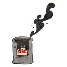 crude oil cartoon