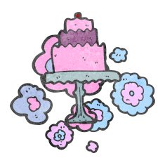 decorative cartoon cake N2