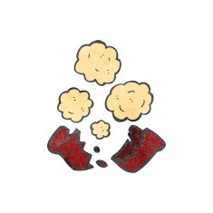 retro cartoon flowerpot N2