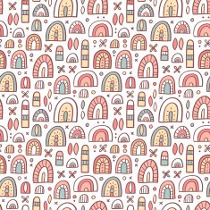 Funny shapes pattern