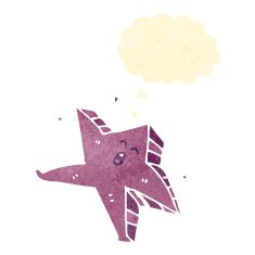 retro cartoon star N3
