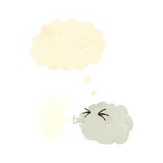 retro cartoon cloud N11