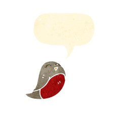 retro cartoon robin N7