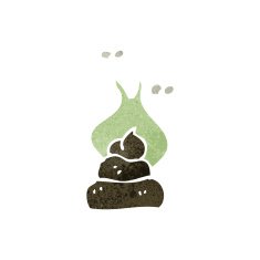 gross dog poop cartoon