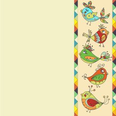background with bird parrot N8