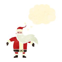 Cartoon Santa Claus N424