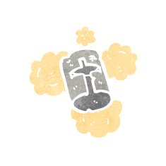 Cartoon Knight Helmet N8