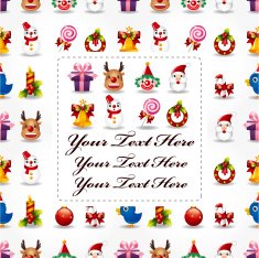cartoon xmas card N5