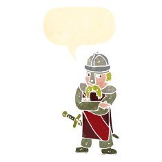 cartoon saxon warrior N5