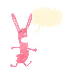 Crazy Cartoon Rabbit N8