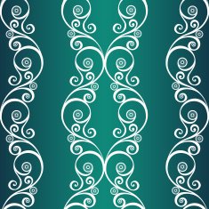 Seamless Ornate Abstract Pattern N18