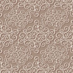 Seamless Ornate Abstract Pattern N27