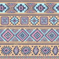 Tribal vintage ethnic seamless N27