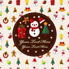 Cute Christmas Card N17