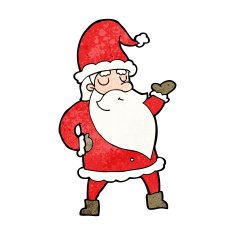 Cartoon Santa Claus N425