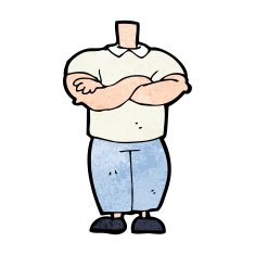 cartoon body (mix and match cartoons or add photo faces) N38