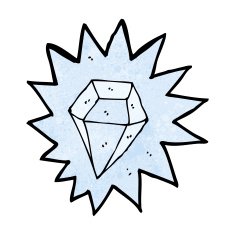 cartoon huge diamond N4