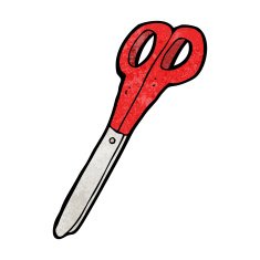 Cartoon Scissors N63