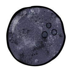 cartoon bowling ball N11