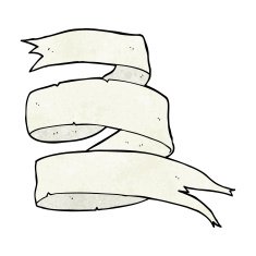old scroll banner cartoon N9