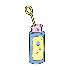 cartoon bubble blower N13