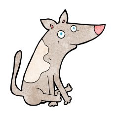 Cartoon Dog N121