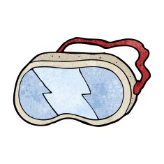 Cartoon Goggles N10