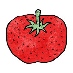 Cartoon Tomato N183