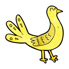 Cartoon Bird N500