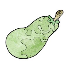 Cartoon Pear N83