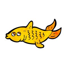 Cartoon Fish N224