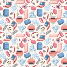 seamless computer pattern N2