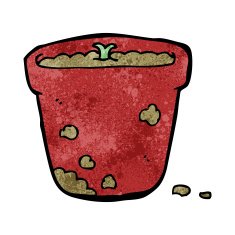 Cartoon Flower Pot N17