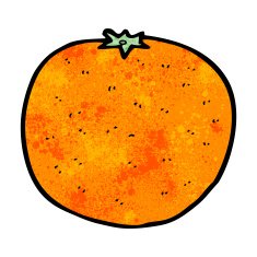 Cartoon Orange N29