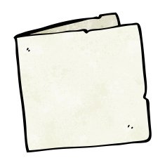 cartoon blank card N12